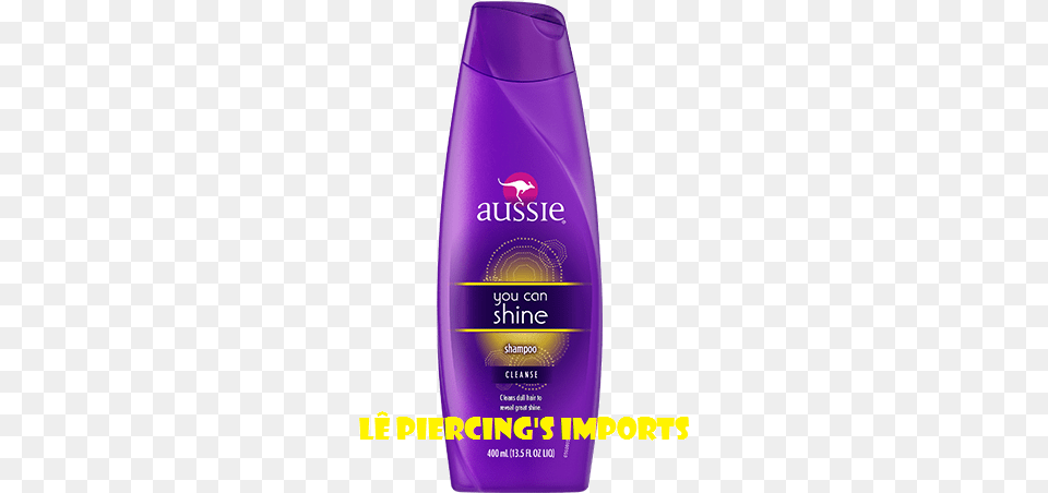Shampoo Aussie Shine 400ml Brilho Aussie Shampoo For Shiny Silky Hair, Bottle, Cosmetics, Perfume Free Png Download