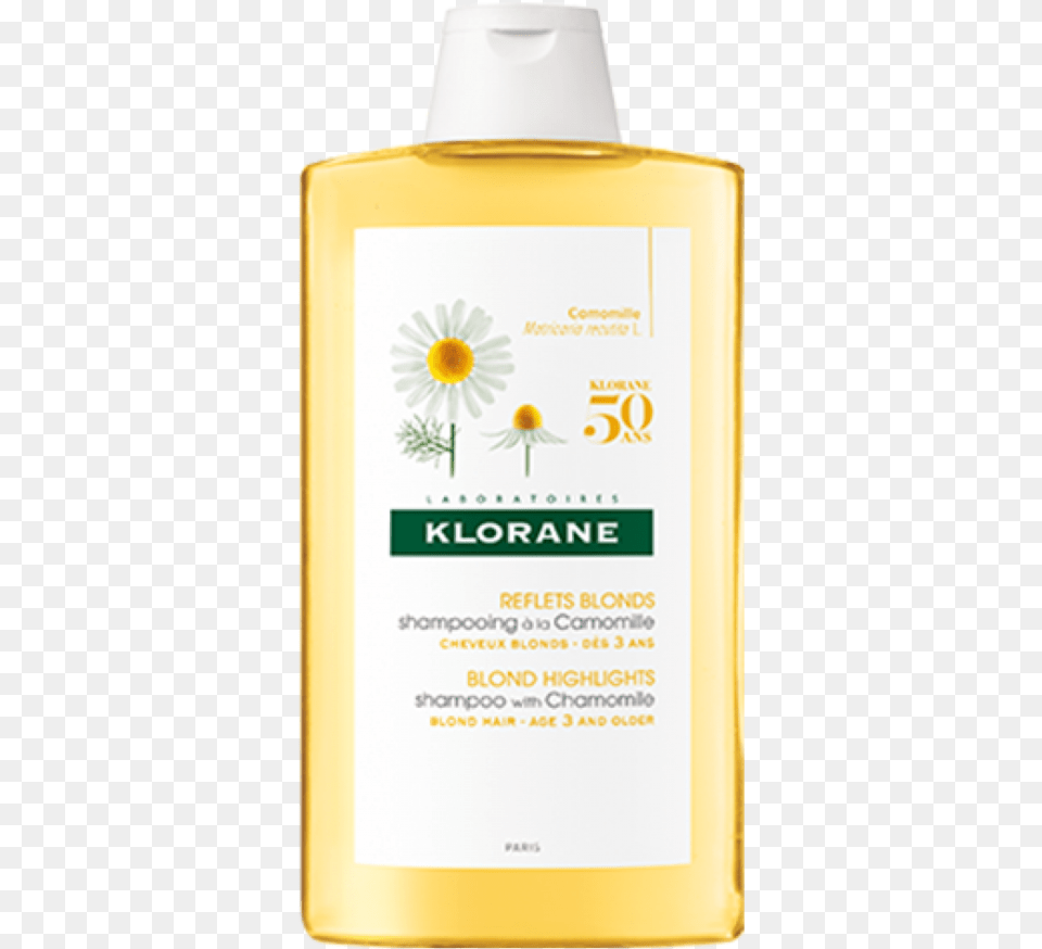 Shampoo With Chamomile Klorane Shampoo, Bottle, Cosmetics, Perfume Png