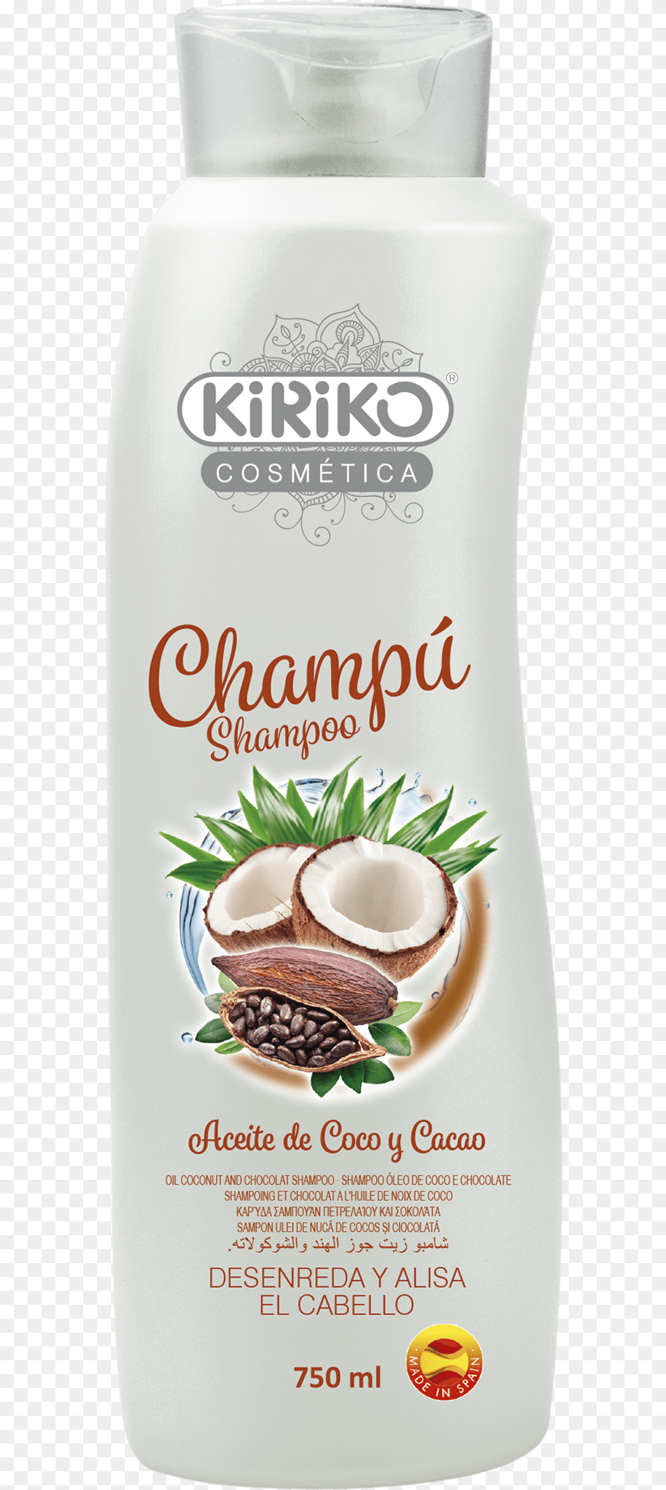 Shampoos Coconut And Cocoa Oil Shampoo, Food, Fruit, Plant, Produce Free Transparent Png