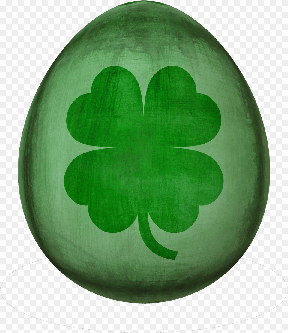 Shamrock, Easter Egg, Egg, Food, Green Png Image