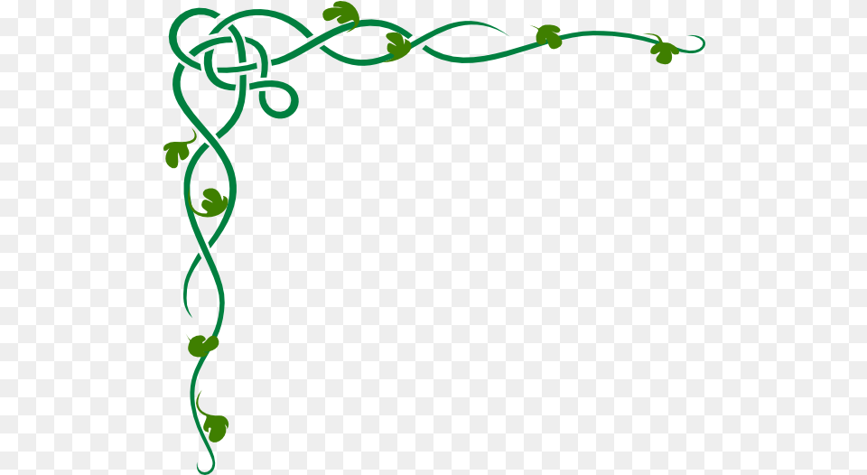 Shamrock Border Clip Art N16 Image Tree Vine Clip Art, Knot, Floral Design, Graphics, Pattern Free Png Download