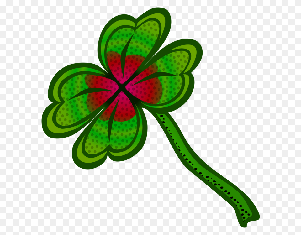 Shamrock Computer Icons Four Leaf Clover Tattoo Clip Art Saint, Pattern, Smoke Pipe, Animal, Dragonfly Free Png Download