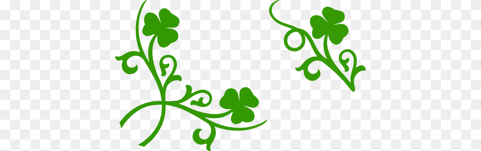 Shamrock Corner And Accent, Art, Floral Design, Graphics, Pattern Free Transparent Png