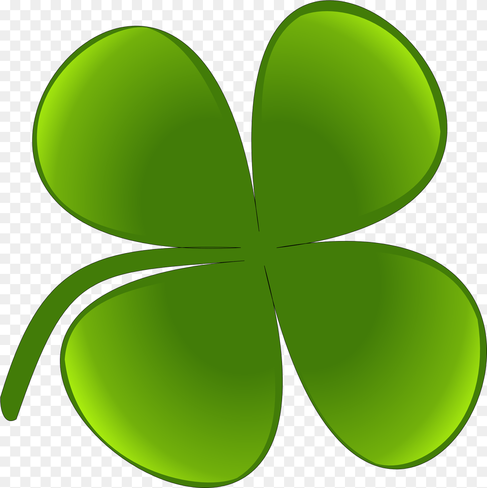 Shamrock Four Leaf Clover, Green, Plant, Astronomy, Moon Png Image