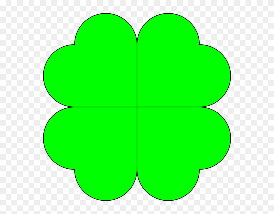 Shamrock Four Leaf Clover Drawing Luck, Green, Plant, Logo, Ball Free Png