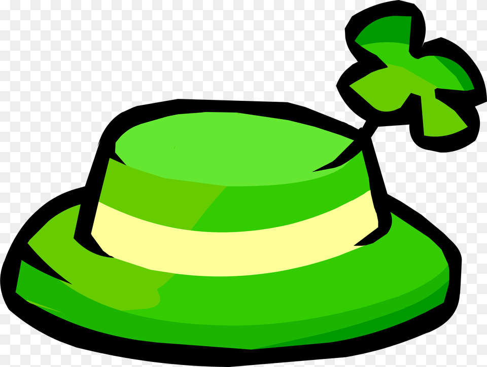 Shamrock Hat Shamrock Hats, Clothing, Green, Animal, Fish Free Transparent Png