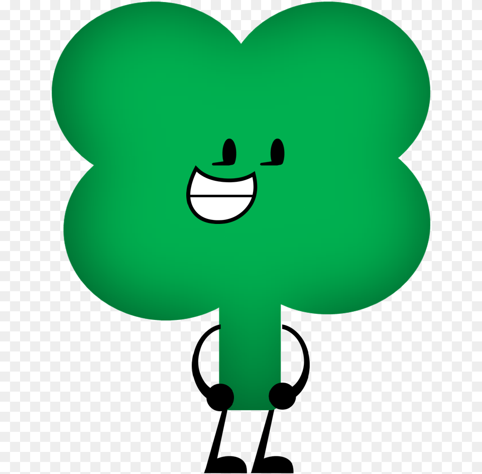 Shamrock Pos Tree Bfdi, Green Free Transparent Png