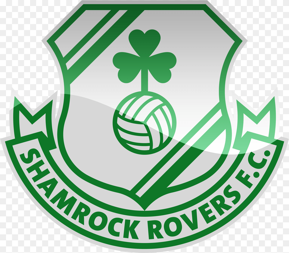 Shamrock Rovers Fc Hd Logo, Emblem, Symbol, Badge Free Transparent Png
