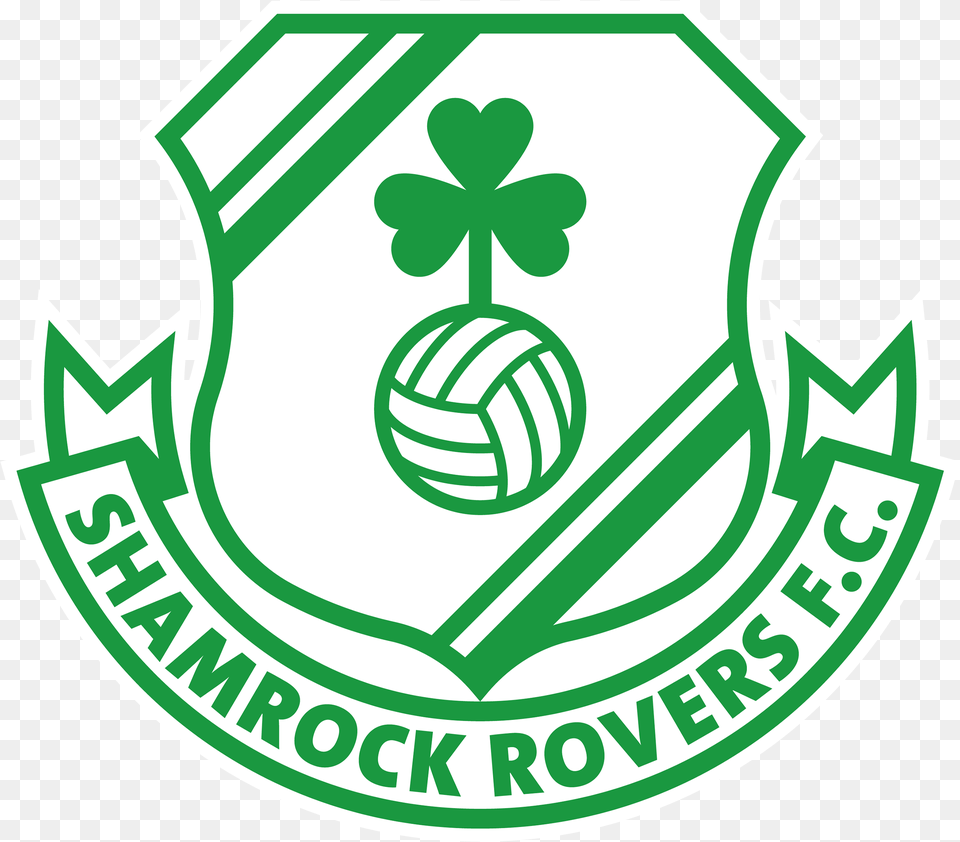 Shamrock Rovers Fc Logo Football Logos Shamrock Rovers Logo, Emblem, Symbol Free Png Download