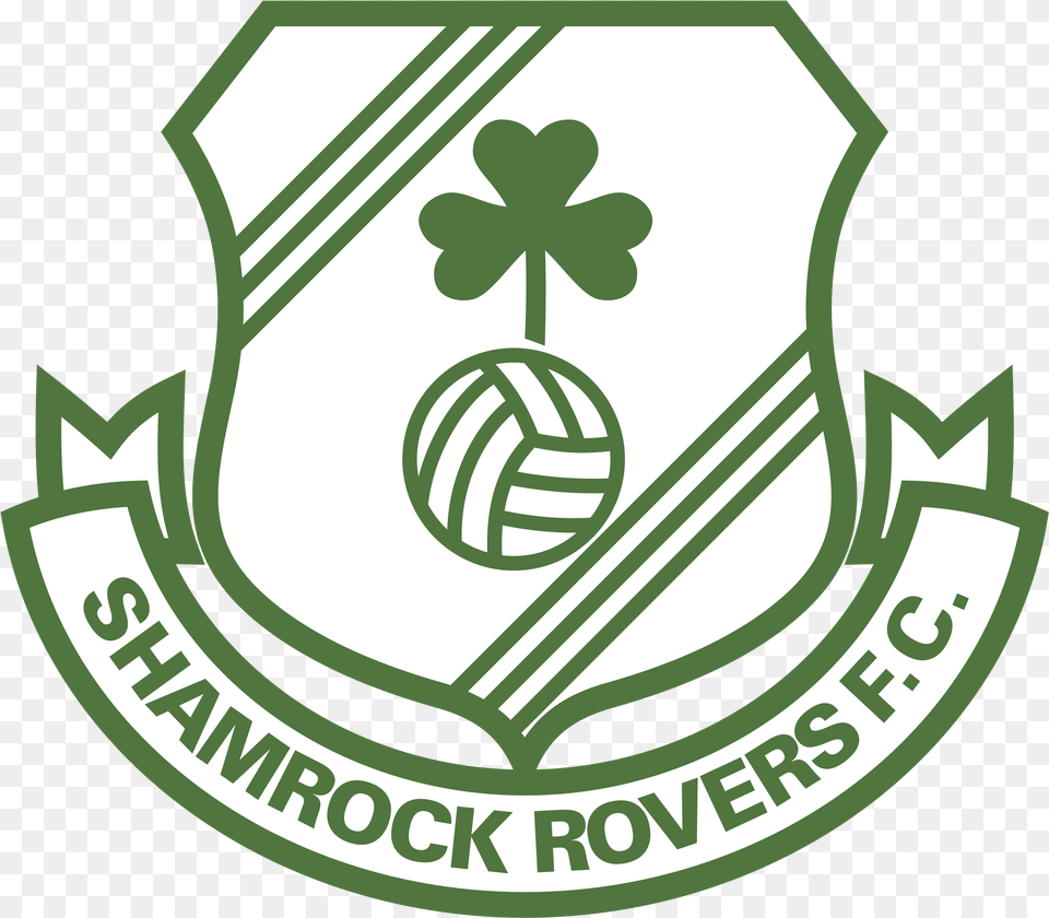 Shamrock Rovers Logo Transparent Shamrock Rovers, Emblem, Symbol Png Image