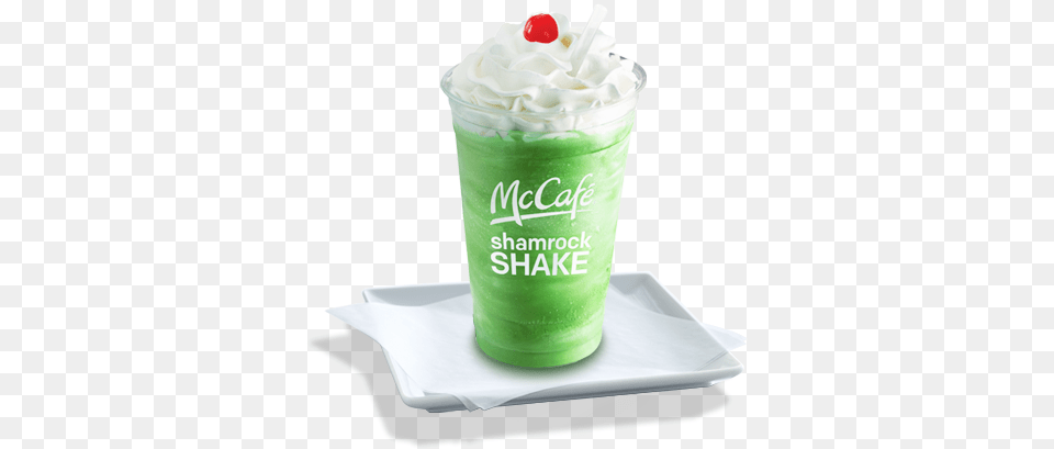 Shamrock Shake Mccaf, Beverage, Smoothie, Juice, Ice Cream Png
