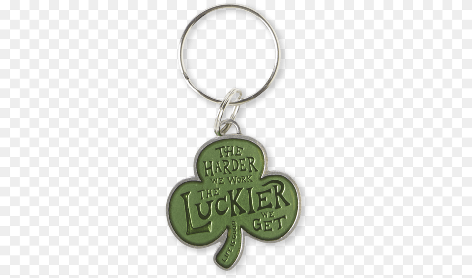 Shamrock Work Keeper Keyring Keychains, Accessories, Earring, Jewelry, Pendant Free Png