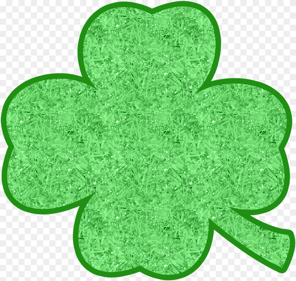 Shamrockfour Leaf Clovercloverleafpatrick 4 Leaf Clover Clipart, Green, Accessories, Moss, Plant Png Image