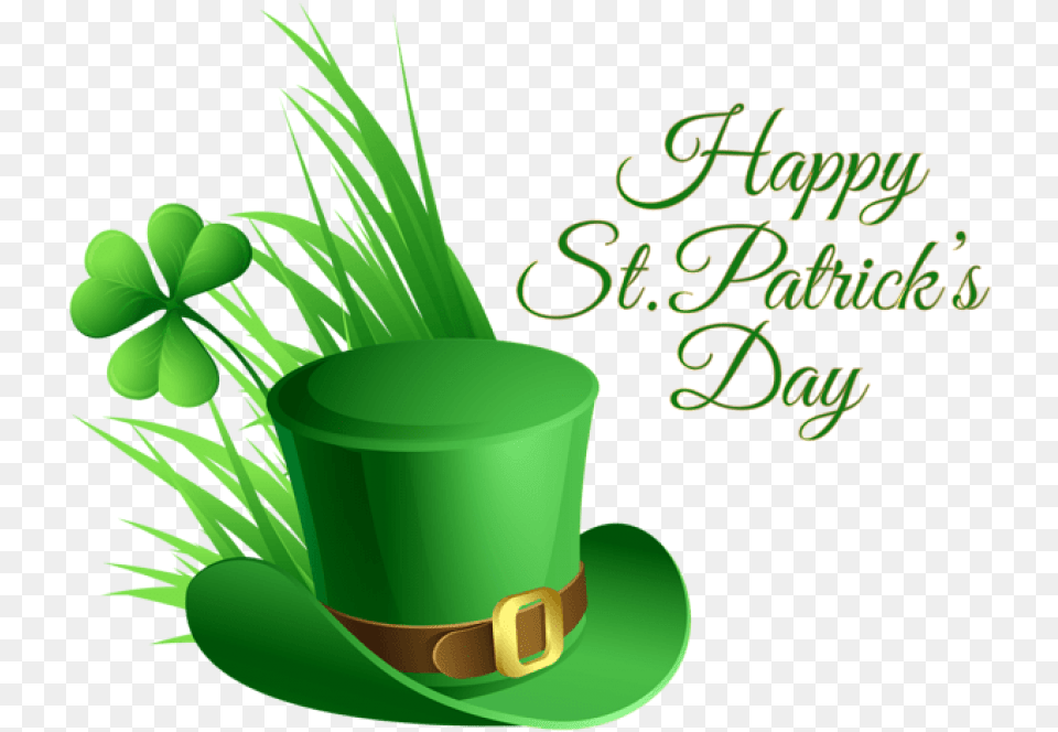 Shamrocks Clipart St Paddy39s Day 2018, Clothing, Green, Hat, Herbal Free Png