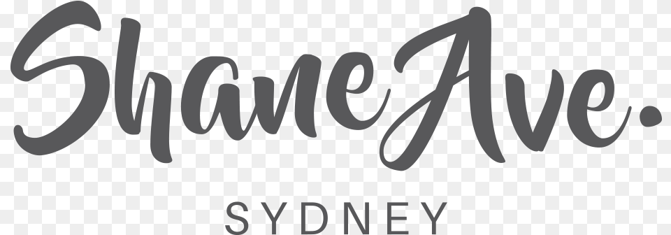 Shane Ave Logo Calligraphy, Text, Handwriting Free Png Download