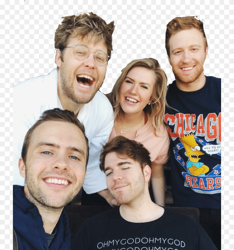 Shane Dawson And Squad, Man, Male, Head, People Png
