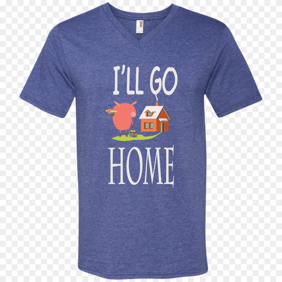 Shane Dawson Ill Go Home T Shirt Anvil Mens Printed V Neck T, Clothing, T-shirt Png