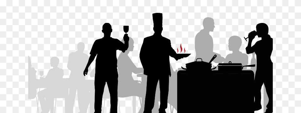 Shanes Kitchen, Silhouette, Person, People, Man Free Png Download