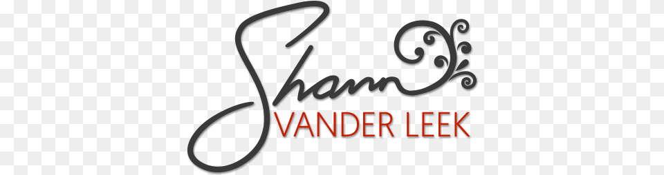 Shann Vander Leek Producer Voice Talent Teacher Author, Text, Handwriting Free Transparent Png