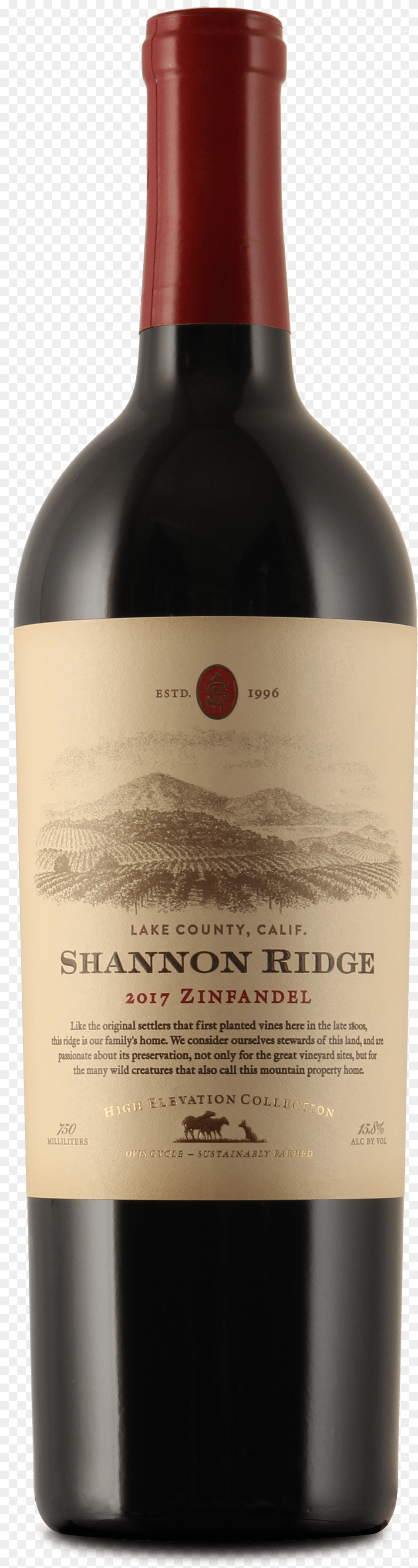 Shannon Ridge High Elevation Zinfandel Png Image