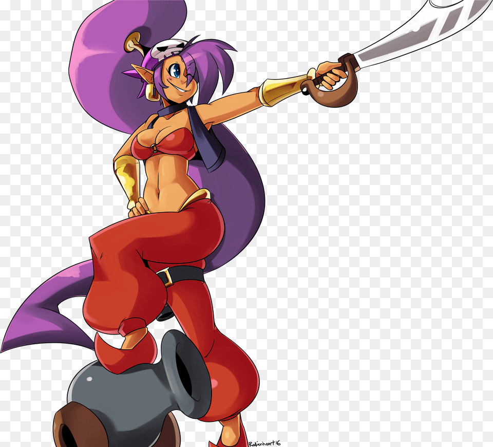 Shantae And The Pirate39s Curse Shantae Shantae Pirates Curse, Publication, Book, Comics, Face Free Transparent Png