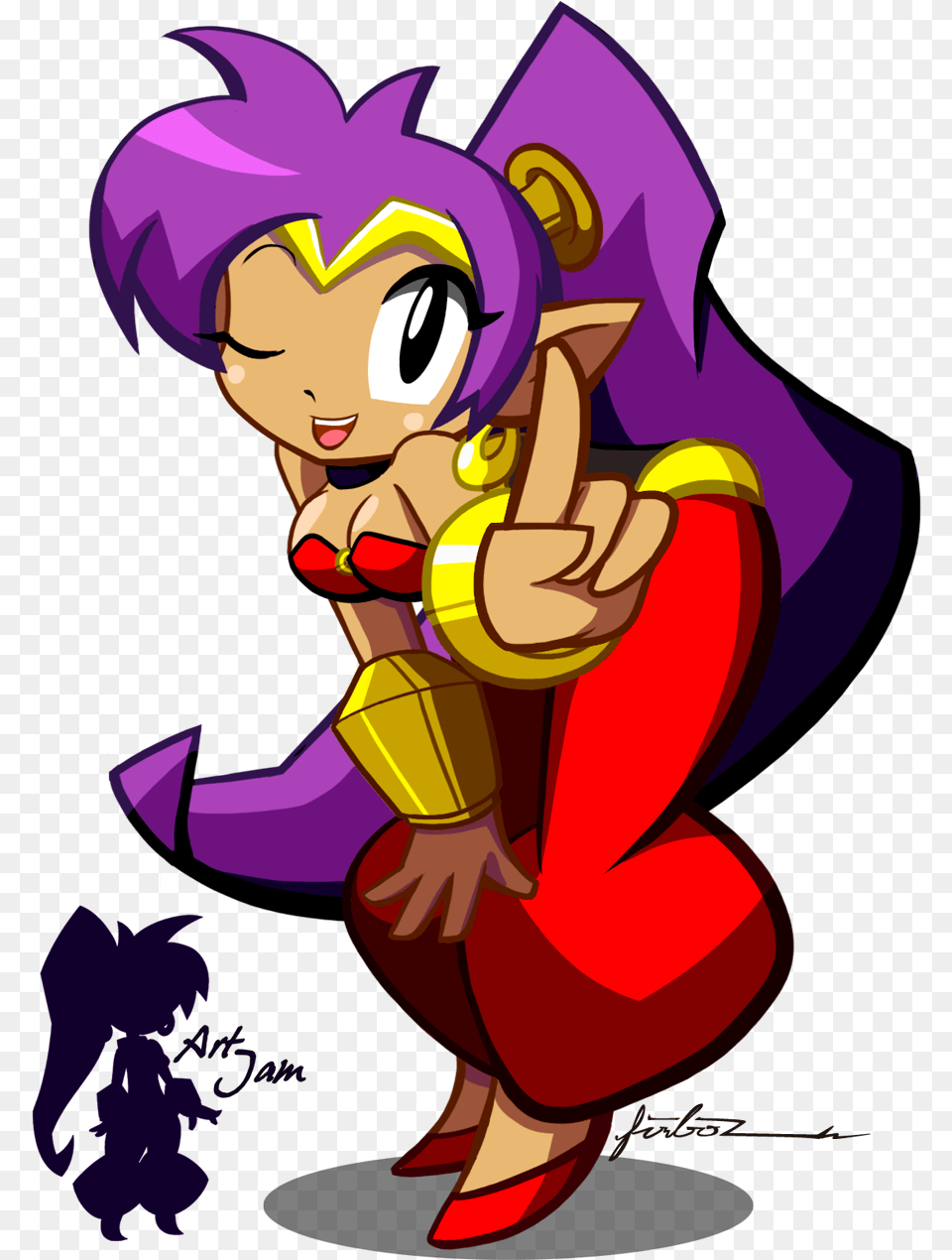 Shantae By Furboz D6p2ar3 Shantae, Book, Comics, Publication, Baby Png