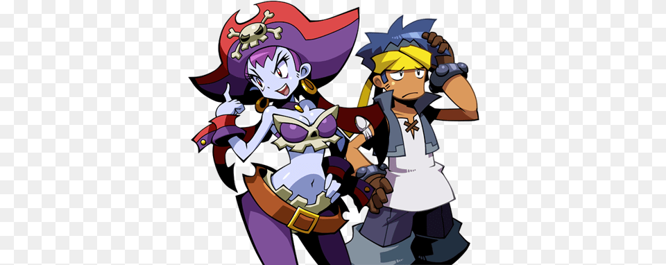 Shantae Characters Shantae Half Genie Hero Risky, Book, Comics, Publication, Baby Free Transparent Png