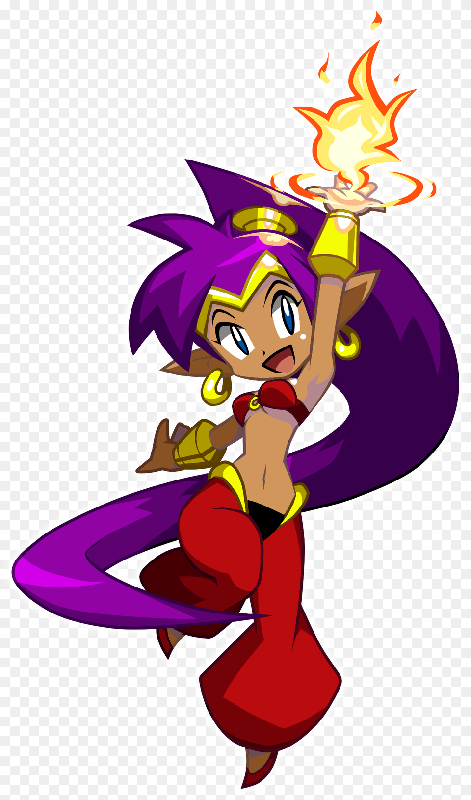 Shantae Danbooru Art Shantae Half Genie Hero, Book, Comics, Publication, Face Png