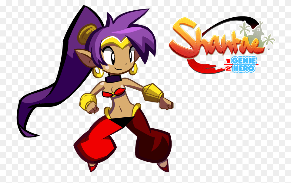 Shantae Half Genie Hero, Book, Comics, Publication, Baby Free Png