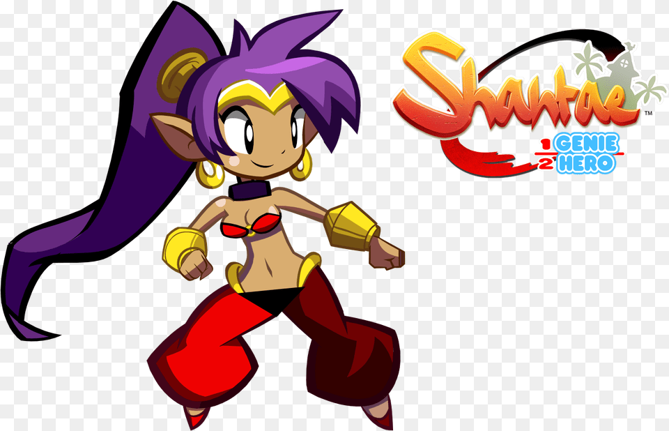 Shantae Half Genie Hero, Book, Comics, Publication, Baby Free Transparent Png