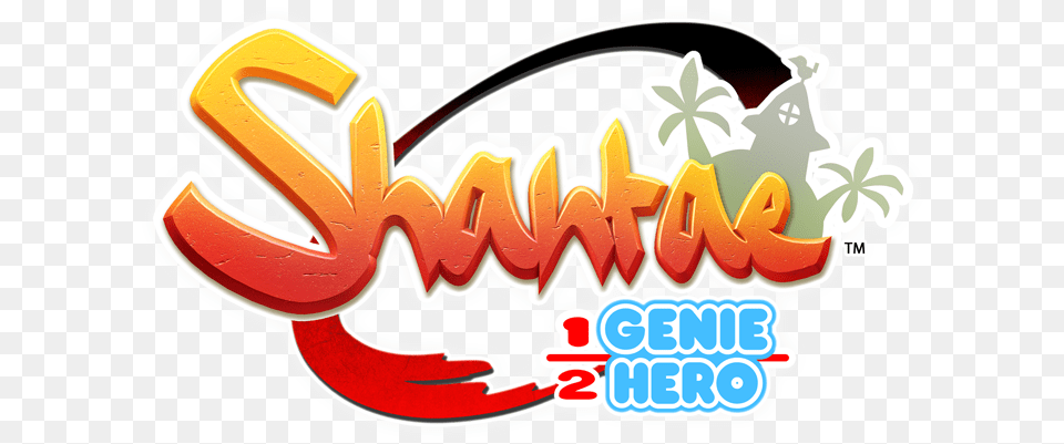 Shantae Half Genie Hero, Logo, Sticker, Dynamite, Weapon Free Transparent Png