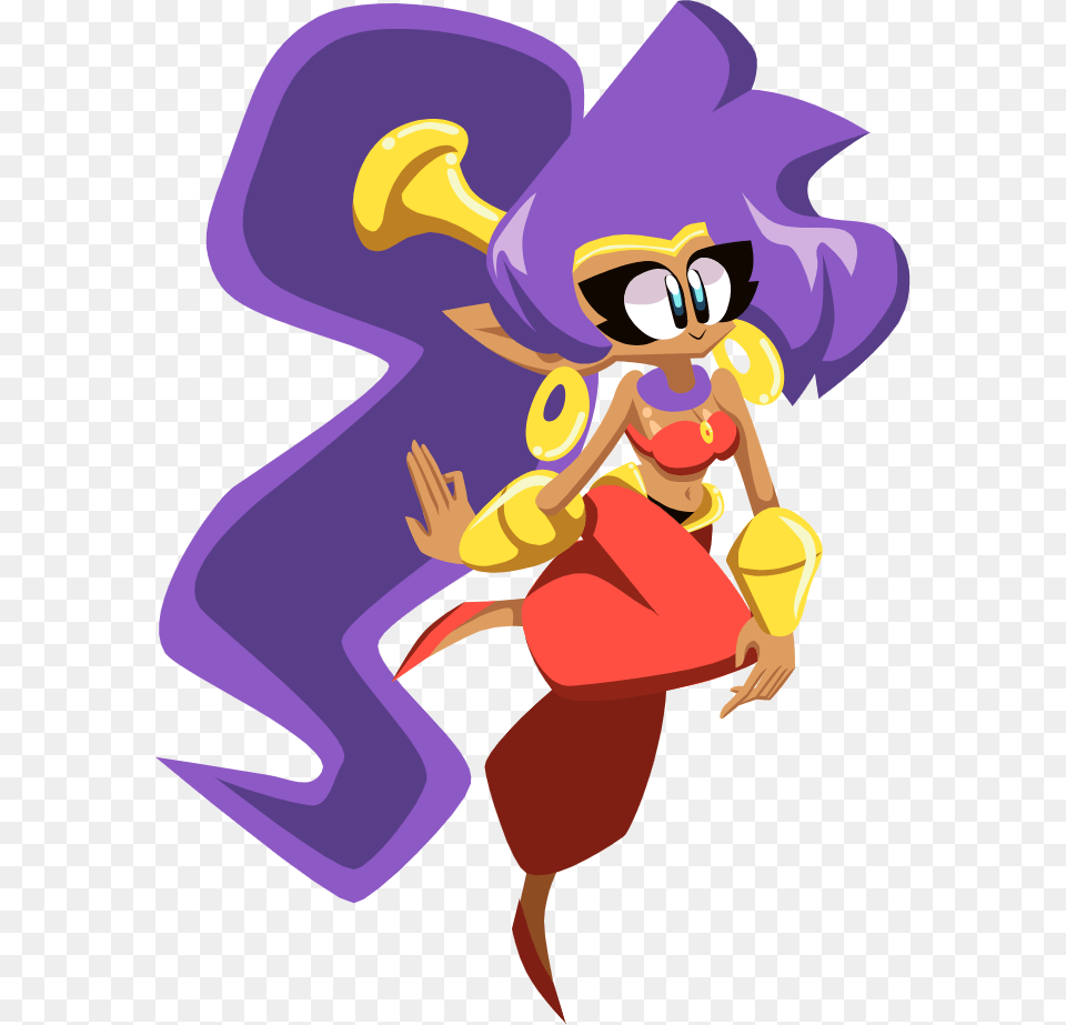 Shantae Half Genie Hero Cartoon, Baby, Person, Publication Png Image