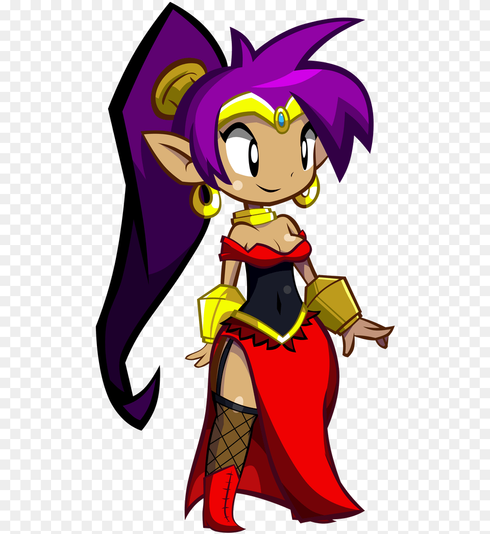 Shantae Half Genie Hero Dance, Book, Comics, Publication, Baby Png Image