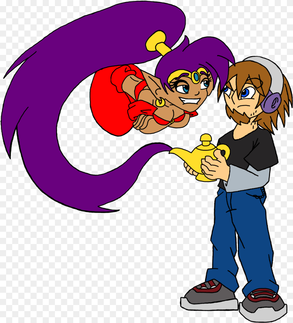Shantae Half Genie Hero Fanart, Publication, Comics, Book, Boy Free Png