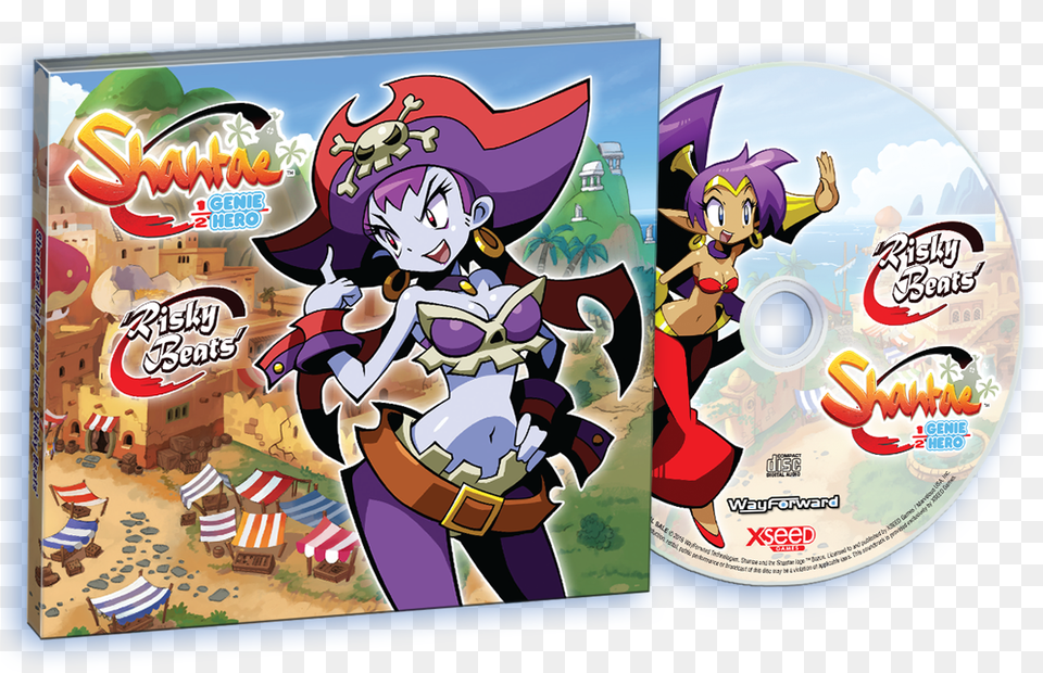 Shantae Half Genie Hero Risky Beats, Book, Comics, Publication, Baby Png