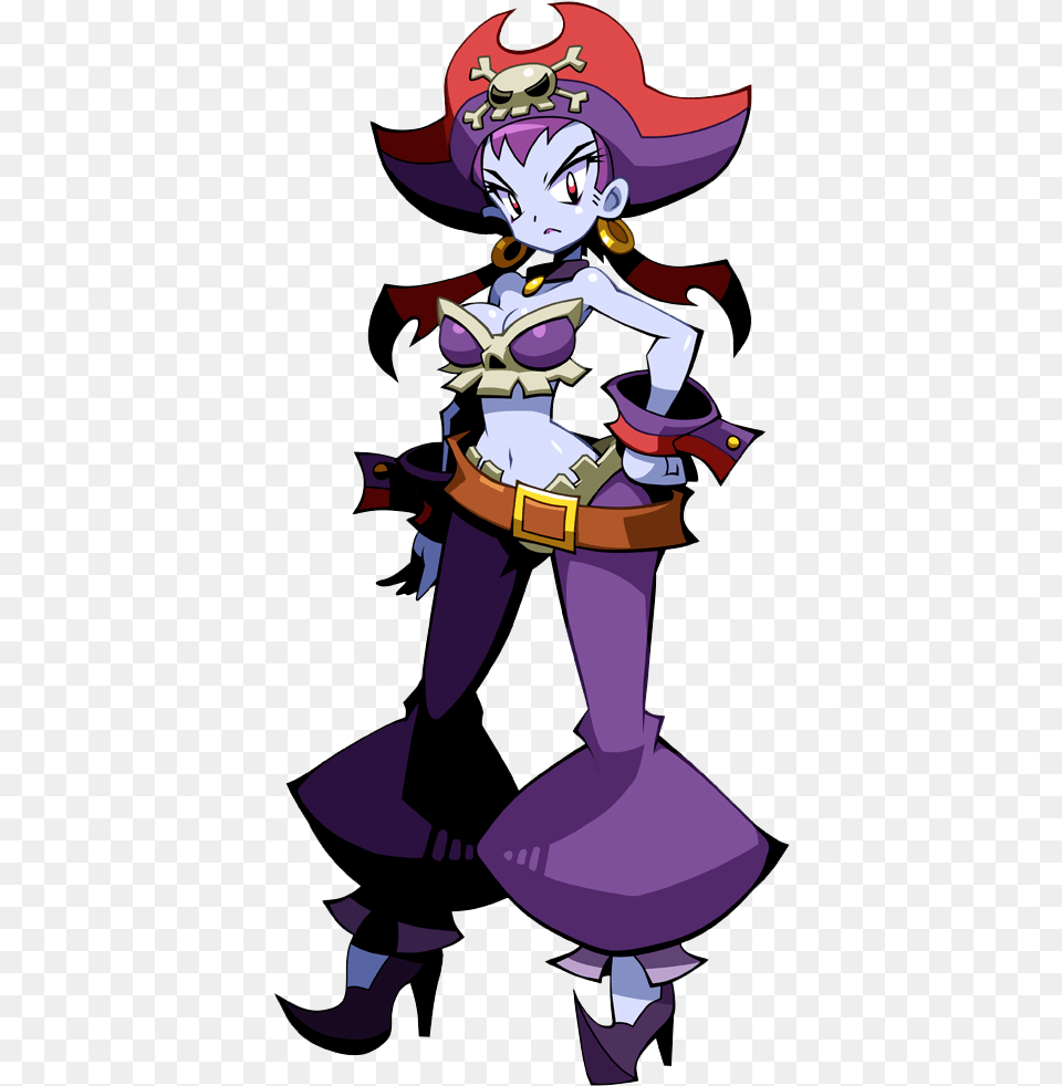 Shantae Risky Boots Is The Self Proclaimed Queen Of Shantae Half Genie Hero Risky Boots, Book, Comics, Publication, Baby Free Png