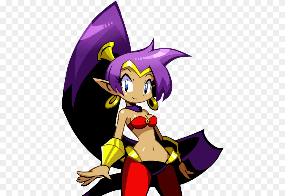 Shantae Wiki Shantae Half Genie Hero, Book, Comics, Publication, Baby Free Png Download
