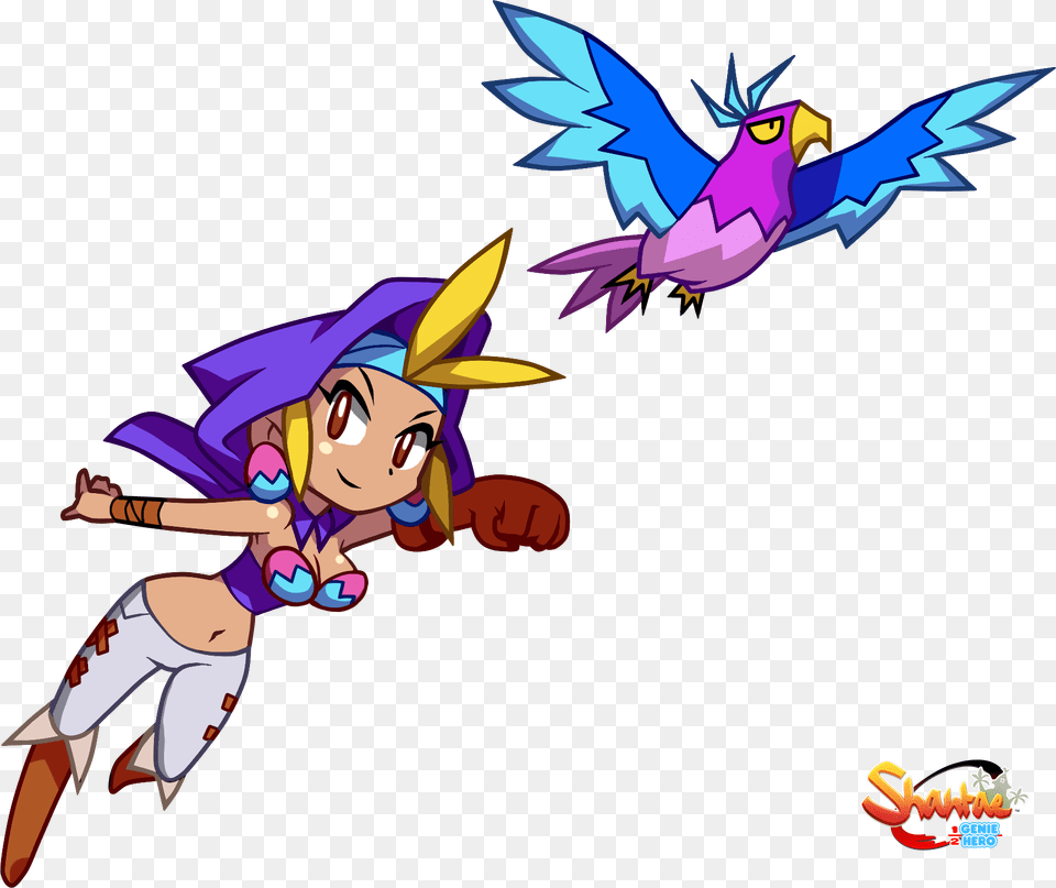 Shantae Wiki Shantae Half Genie Hero Sky, Face, Head, Person, Baby Free Png Download