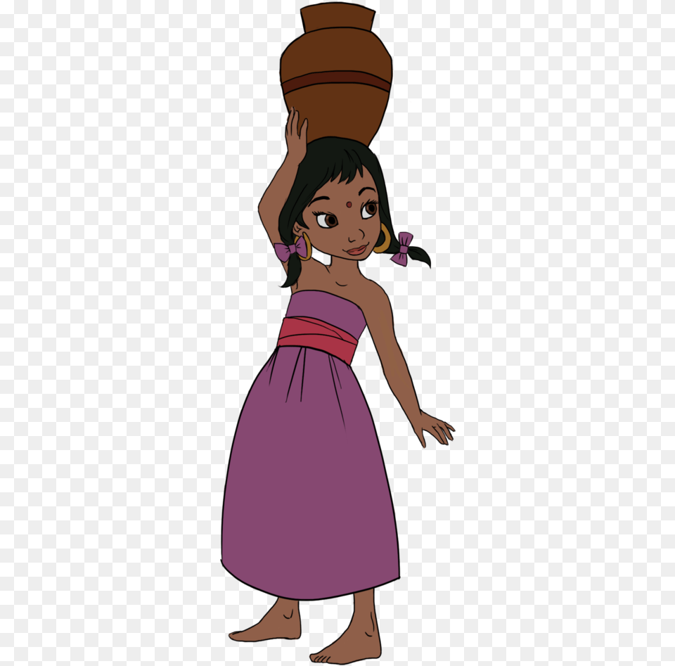 Shanti The Jungle Book Jungle Book Water Girl, Person, Female, Publication, Comics Free Png Download