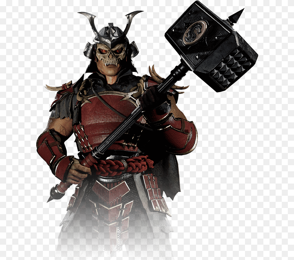 Shao Kahn Hammer, Adult, Male, Man, Person Free Transparent Png