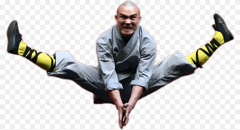 Shaolin Monk Two Legs Straight Shaolin Monk, Adult, Person, Man, Male Free Png Download