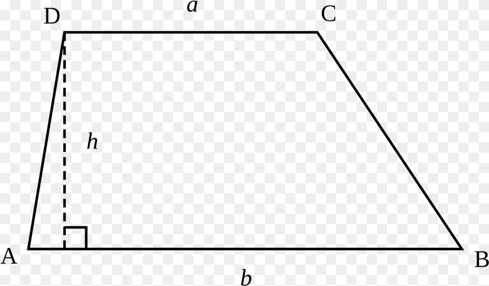 Shape Of A Trapezium, Gray Free Transparent Png