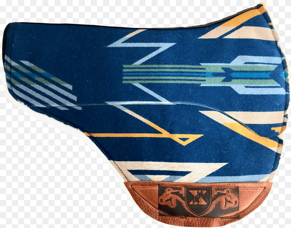 Shaped Western Trail Saddle Pad In Pendleton S Star Longboard, Home Decor, Clothing, Hat, Cap Png