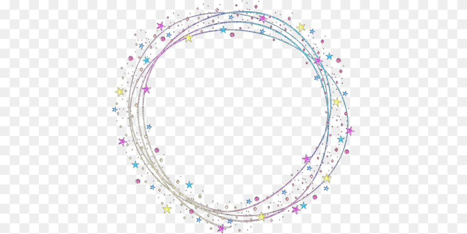 Shapes Circle Frame Overlay Colorful Sparkle Glitter Dszt Elemek Design, Nature, Night, Outdoors, Accessories Png Image