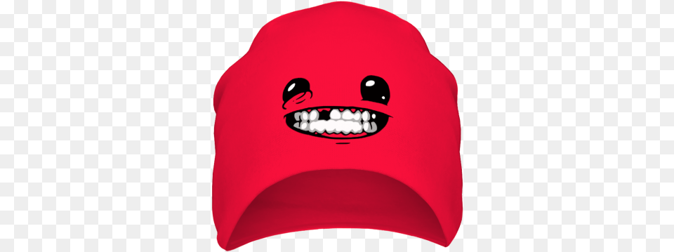 Shapka Super Meat Boy Cvet Krasnij Blue Bird Super Meat Boy Pc Game, Baseball Cap, Cap, Clothing, Hat Png Image