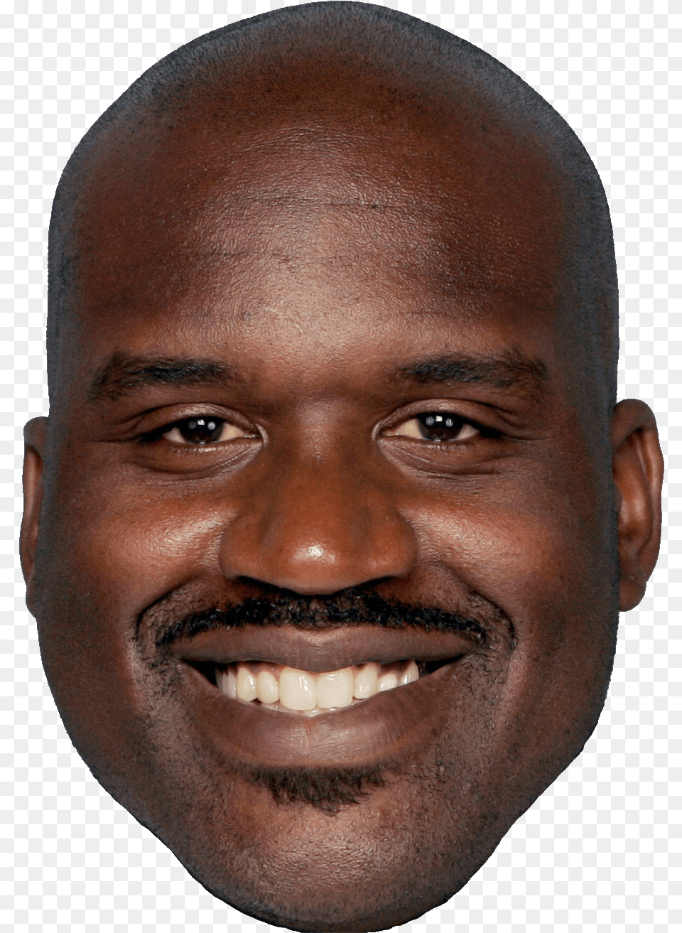 Shaq, Smile, Face, Happy, Head Free Png
