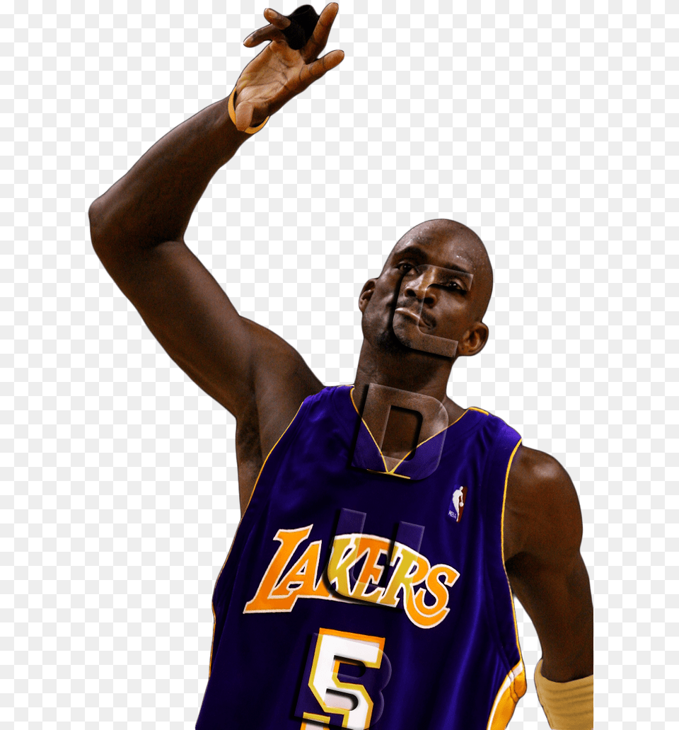 Shaquille O Neal, Shirt, Body Part, Clothing, Person Png