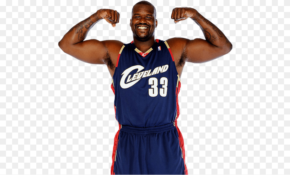 Shaquille O Neal Full, Face, Head, Person, Clothing Free Png Download