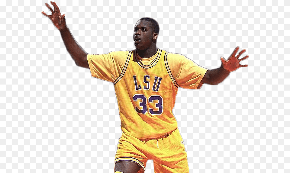 Shaquille O Neal Lakers, Adult, Person, Man, Male Free Transparent Png