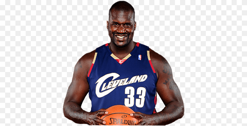Shaquille Oneal Cavs Cleveland Cavaliers Lebron James 2003 04 Hardwood Classics, Ball, Basketball, Basketball (ball), Sport Free Transparent Png